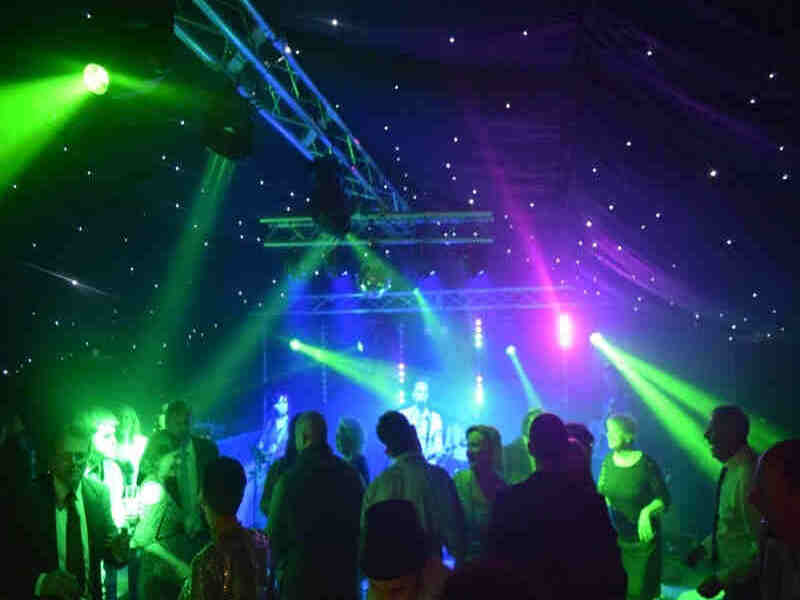 Star light linings and disco lighting in Marquee