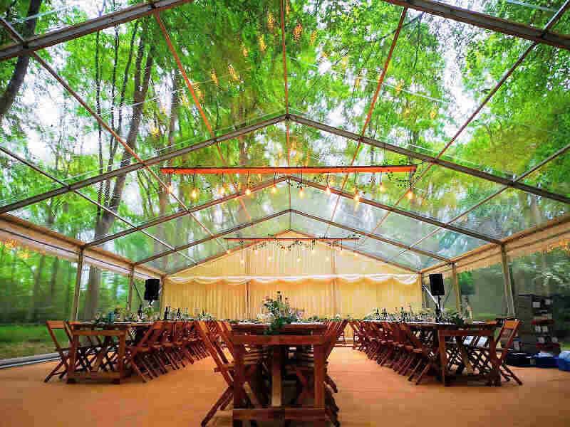 Woodland Wedding Marquee Oxfordshire
