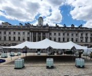 Corporate Stretch Tent Somerset House London
