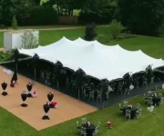 Vegas theme Party Stretch Tent