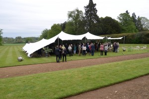 Corporate Marquee hire Events Stretch Tent Oxfordshire