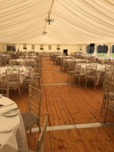 corporate marquee Oxfordshire