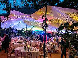 Wedding Party Stretch tent hire Oxfordshire